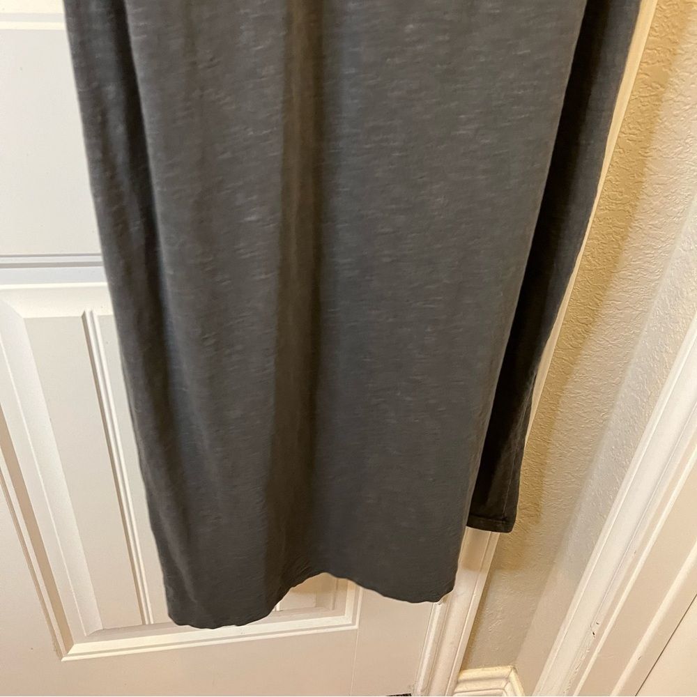 Universal Thread Gray Sleeveless Ruffle Shirt Dre… - image 7